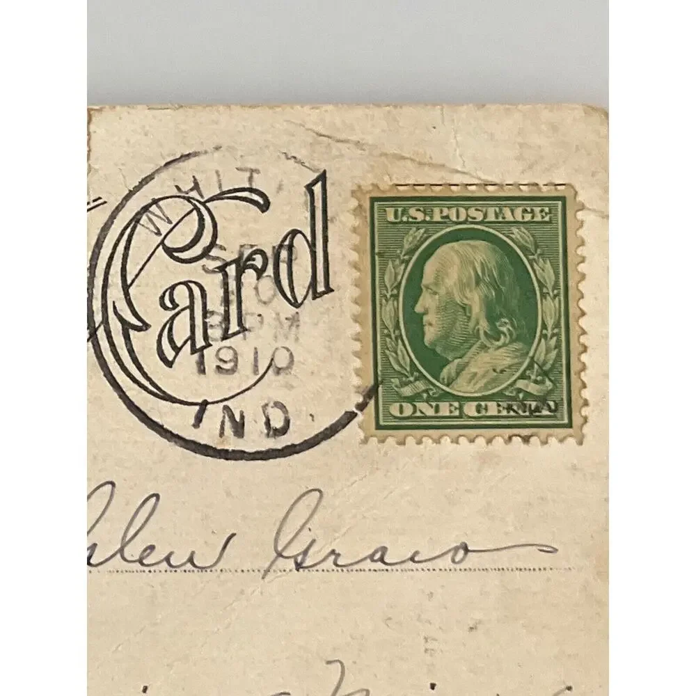 Antique 1910 printed